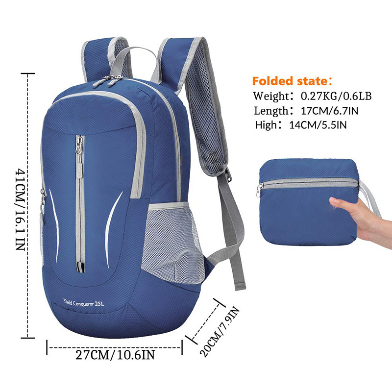 25L Lightweight Packable Hiking Backpack