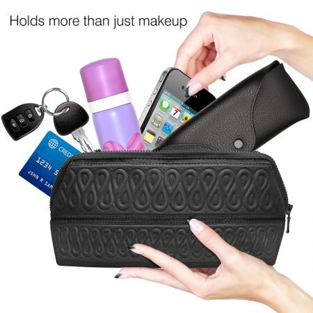 makeup brush organizer bag
